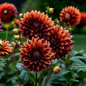 Георгин Маскарад купить по цене от 699р. в интернет-магазине «Посадика» с доставкой почтой в в Клинцые и по всей России – [изображение №1].