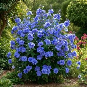 Гибискус Сансет Блоссом купить по цене от 248р. в интернет-магазине «Посадика» с доставкой почтой в в Клинцые и по всей России – [изображение №1].