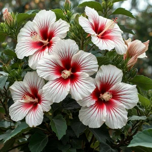 Гибискус Рэд Элеганс купить по цене от 380р. в интернет-магазине «Посадика» с доставкой почтой в в Клинцые и по всей России – [изображение №1].