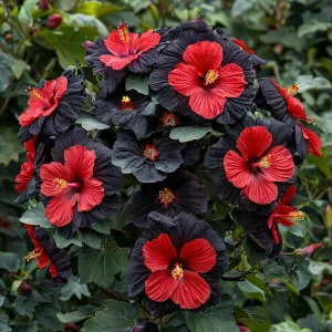 Гибискус Шиммеринг купить по цене от 720р. в интернет-магазине «Посадика» с доставкой почтой в в Клинцые и по всей России – [изображение №1].