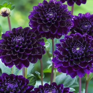 Георгин Анно Домини купить по цене от 255р. в интернет-магазине «Посадика» с доставкой почтой в в Клинцые и по всей России – [изображение №1].