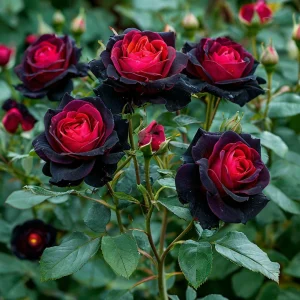 Роза Тень Феникса купить по цене от 402р. в интернет-магазине «Посадика» с доставкой почтой в в Клинцые и по всей России – [изображение №1].